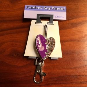 BUY ONE GET ONE Finders Key Purse Purple 💜 Charm